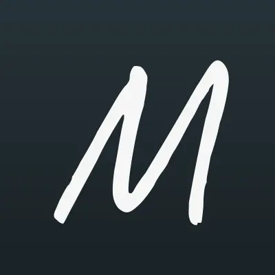 Магнит, сеть супермаркетов, лого-визитка